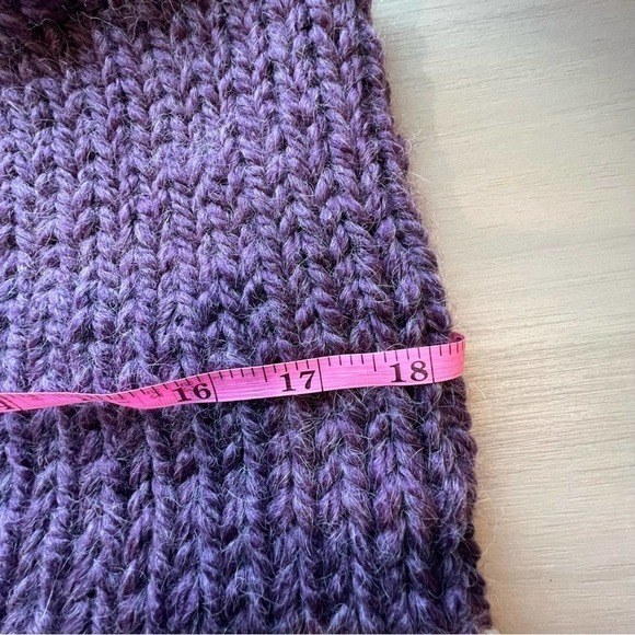 Handmade Knit Winter Hat and Large Infinity Scarf. main image 4